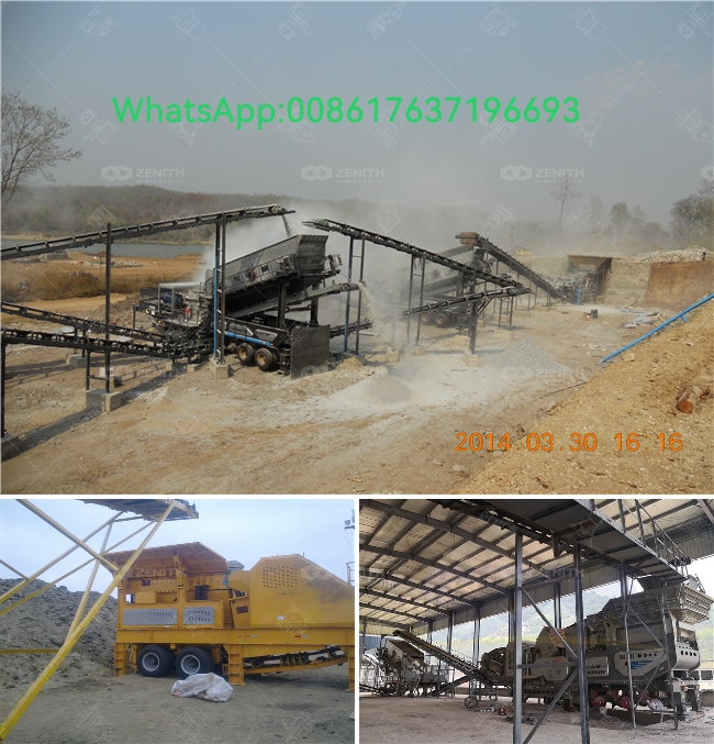 mobile crushed concrete plants